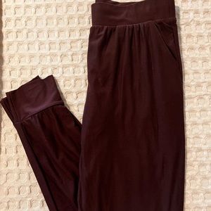 Brand new Maurice’s Burgundy joggers